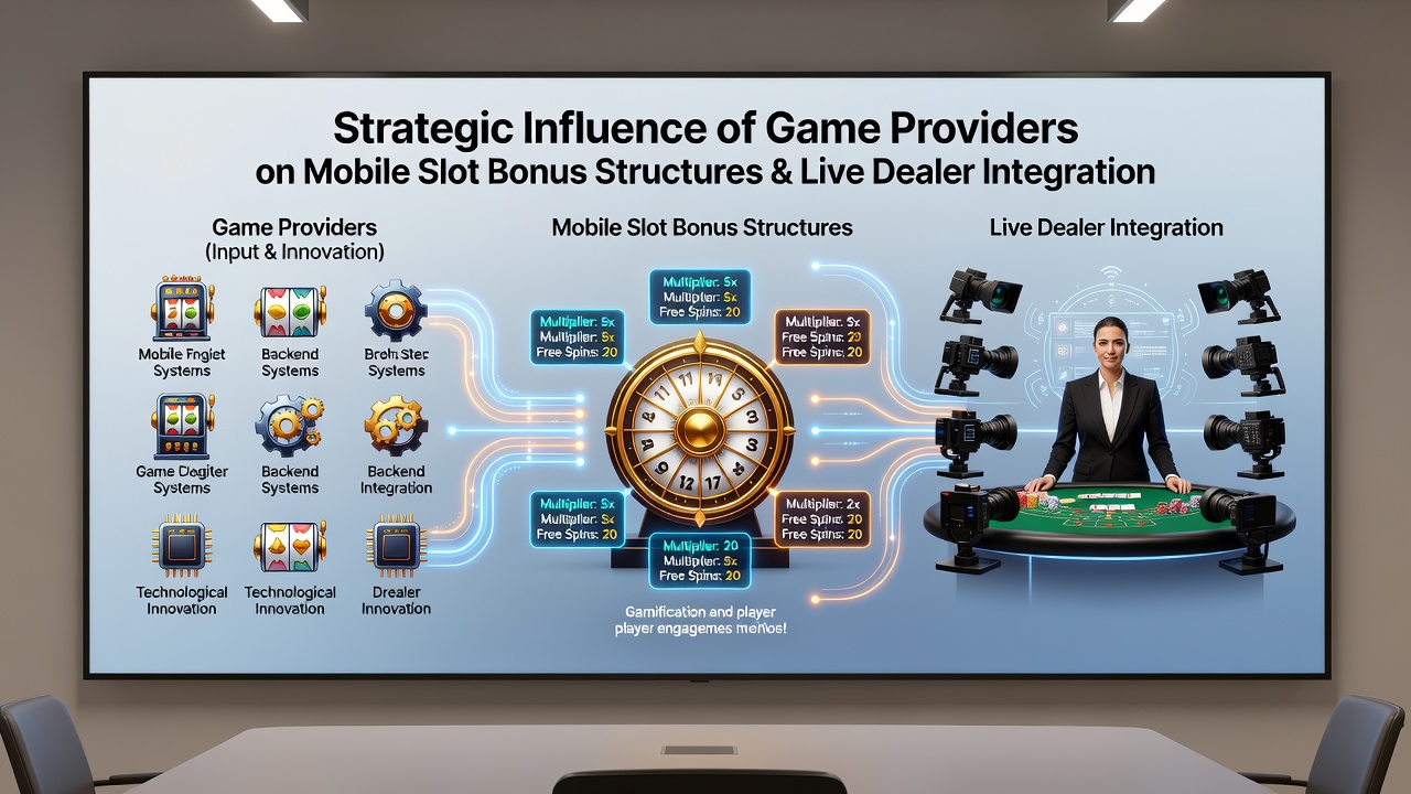 Darstellung der Live-Dealer-Integration mit mobilen Bonusstrukturen und Provider-Strategien