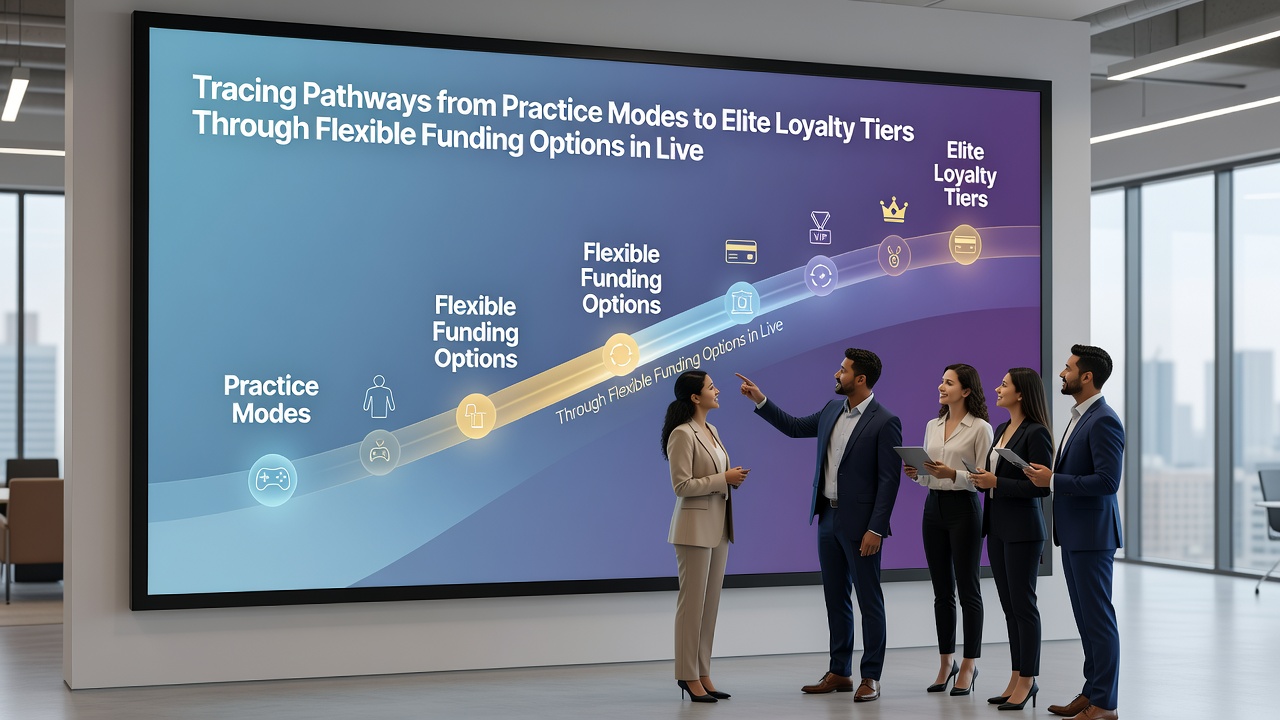 Flexible Finanzierungsoptionen führen von Testmodi zu Elite-Loyalitätsstufen in Live-Reel-Plattformen